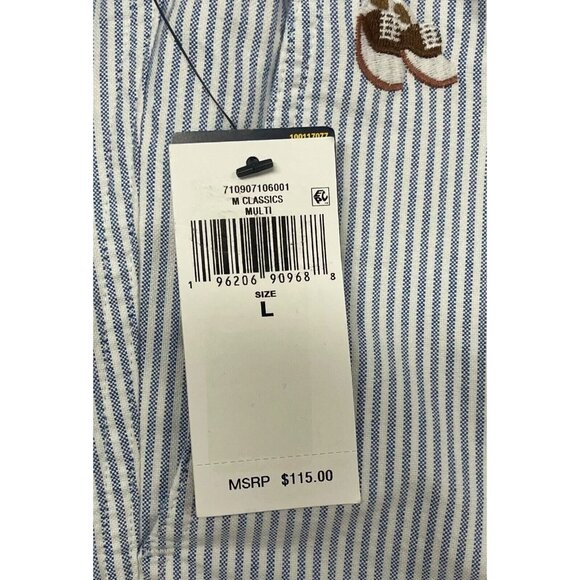 Polo Ralph Lauren Lg Classic Fit 5" Prepster Allover Saddle Shoes Oxford Shorts - Picture 5 of 8